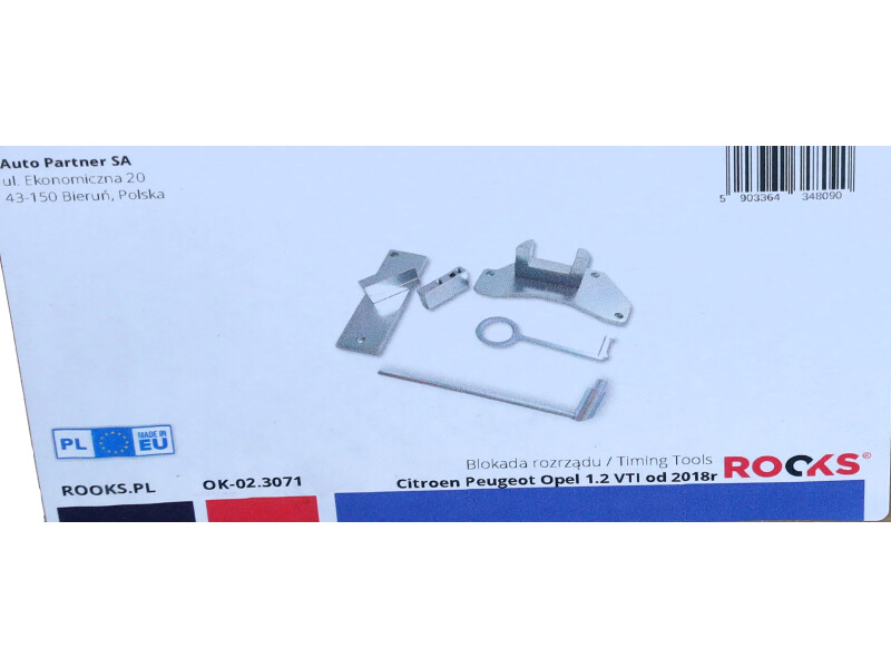 ROOKS Blokada rozrządu Citroen Peugeot 1.0 1.2 VTI THP NEW MODEL 2018 OK-02.3071