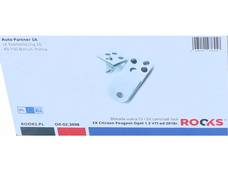 ROOKS Blokada wałka EX Citroen Peugeot Opel 1.2 VTI od 2018r OK-02.3098