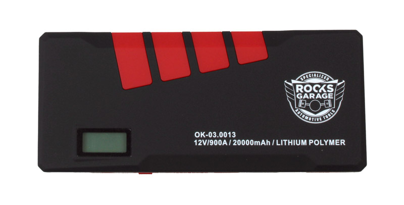 ROOKS Mini booster - urządzenie rozruchowe KING SIZE 900 A 20000 mAh 12 V OK-03.0013