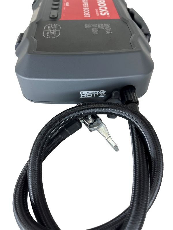 ROOKS Booster urządzenie rozruchowe z kompresorem 12V 1000/2000 A 10 BAR 55,5 Wh OK-03.0019
