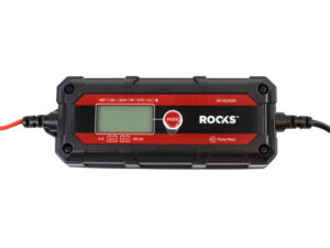 ROOKS Prostownik elektroniczny inteligentny SMART 6/12 V  4 A  120 AH LCD OK-03.0020