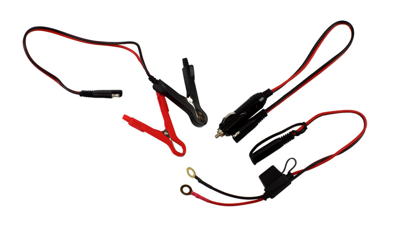 ROOKS Prostownik elektroniczny - inteligentny SMART 12/24V 8 A 230 AH LCD zestaw dodatkowych akcesoriów OK-03.0021