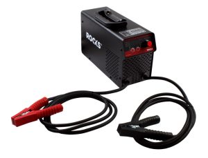 ROOKS Inwertorowy prostownik z rozruchem START 12 / 24 V 80 A 600 A 800 Ah LCD kable 2,1 m OK-03.0022