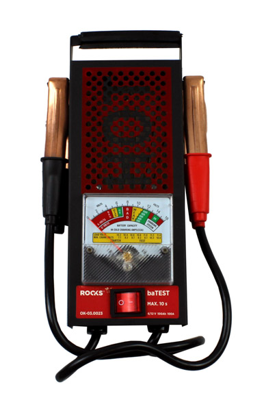 ROOKS Tester akumulatorów 6 / 12 V 125 A 200-1000 CCA 100 Ah OK-03.0023