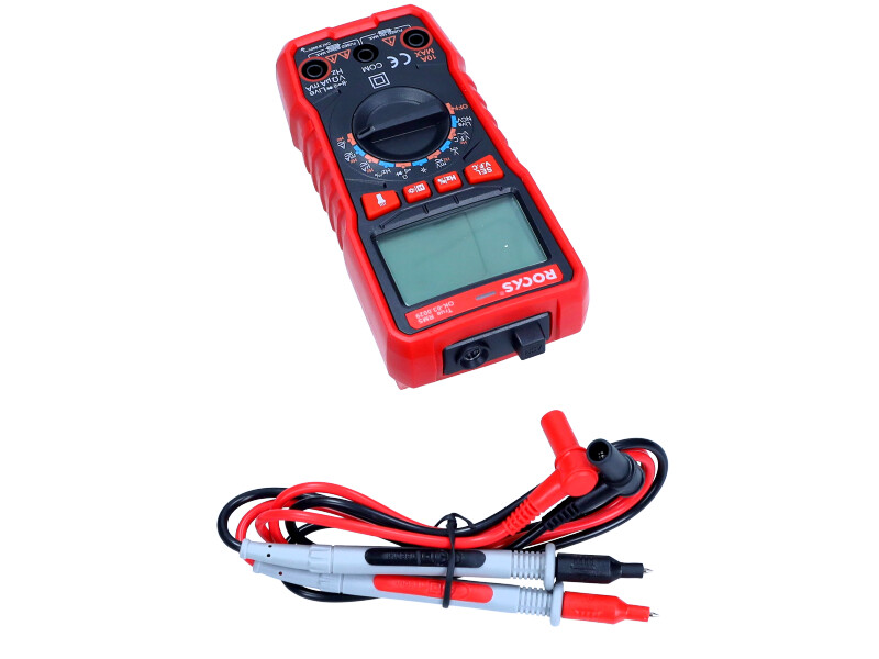 ROOKS Multimetr miernik cyfrowy AUTOMAT LED-NCV SYSTEM OK-03.0029