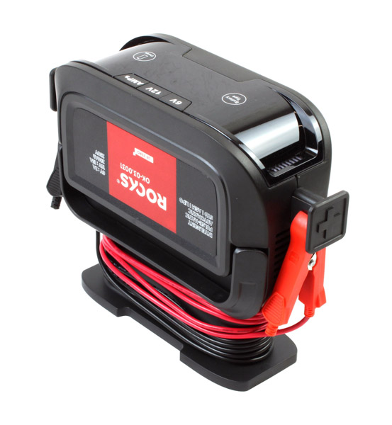 ROOKS Prostownik elektroniczny UP-ZERO 6/12 V 15 A LCD OK-03.0031