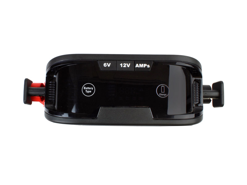 ROOKS Prostownik elektroniczny UP-ZERO 6/12 V 15 A LCD OK-03.0031