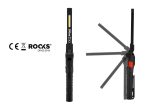ROOKS Lampka długopisowa składana COB SUPER SLIM 3 w 1 100 lm OK-03.3018