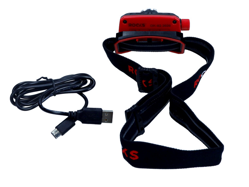 ROOKS Lampa czołówka z sensorem 450 lm ZOOMx110 OK-03.3020