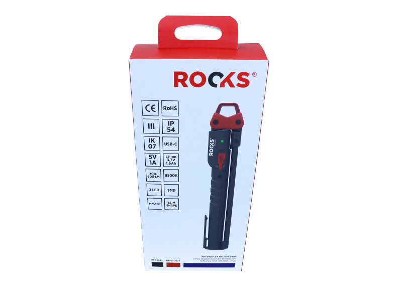 ROOKS Lampa długopisowa łamana 300/600 lum OK-03.3023