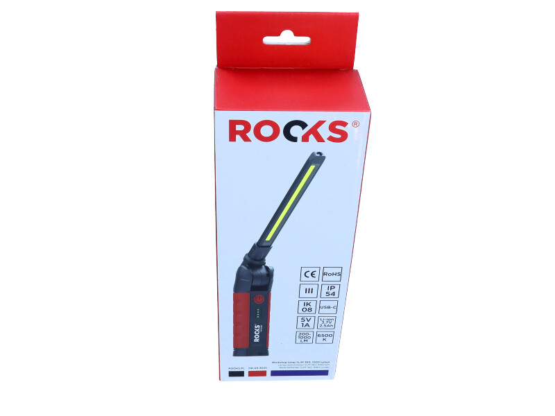 ROOKS Lampa warsztatowa SLIM 360 1000 lum OK-03.3025