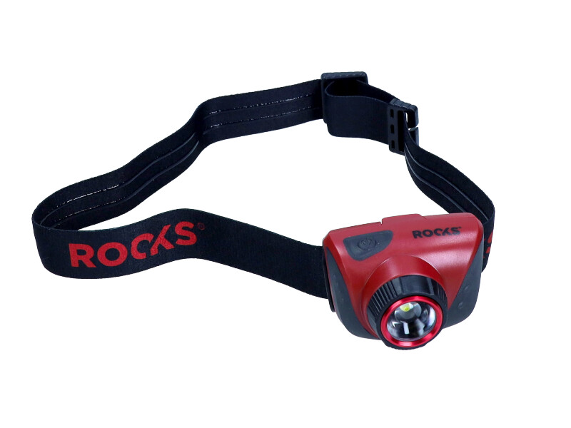 ROOKS Lampa czołówka HYBRID 580 lum Li-po 1200 mAh & 3 x AAA OK-03.3033