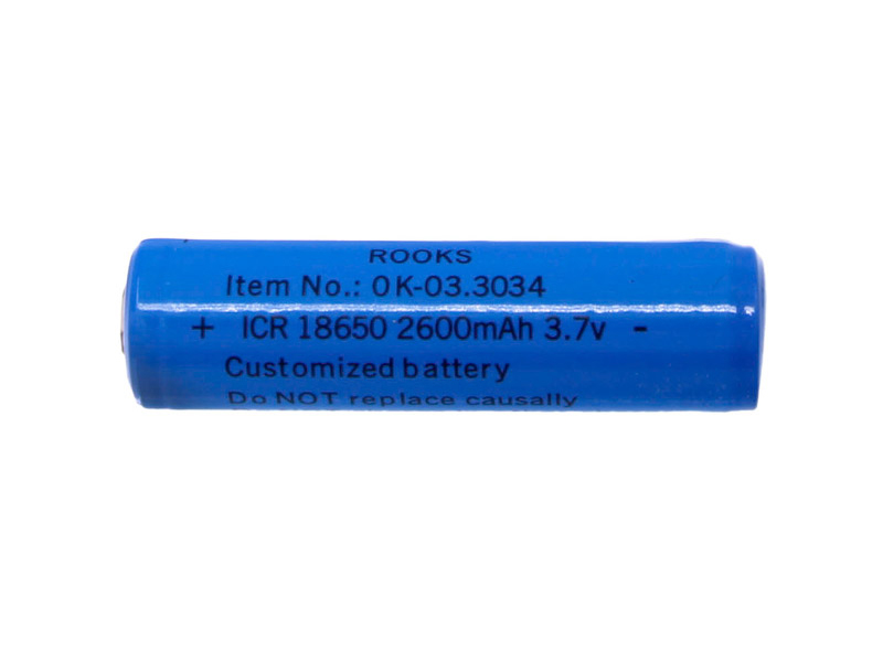 ROOKS Bateria do lampy ALU-POWER Li 3,7 V 2600 mAh OK-03.3034