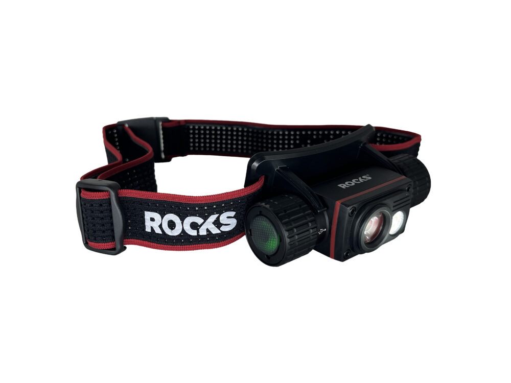 ROOKS Lampa czołówka ALU MAX z magnesem 1000 lum 2600 mAh OK-03.3112