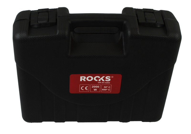 ROOKS Opalarka z regulowaną temperaturą PROFI 50-600°C 2000 W OK-03.4203