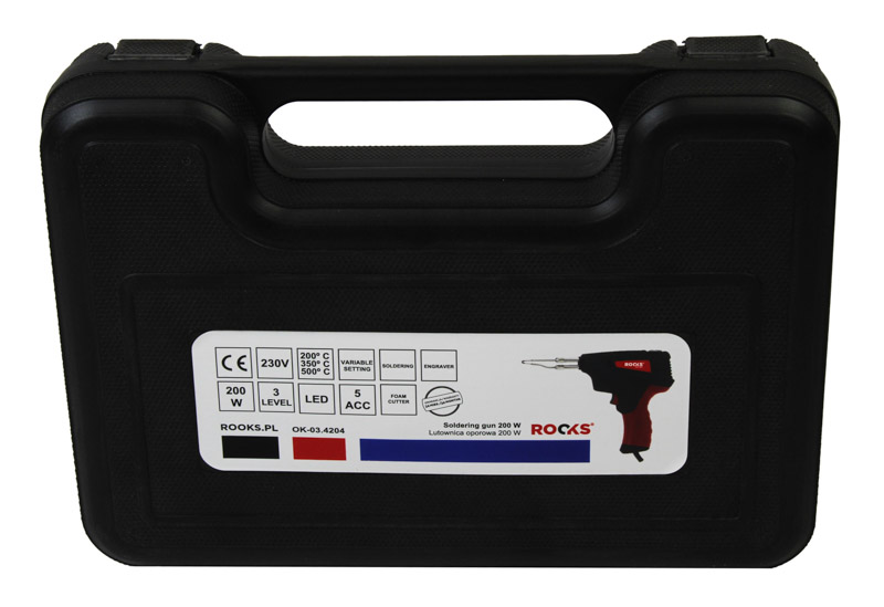 ROOKS Lutownica oporowa 200 W OK-03.4204