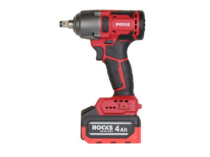 ROOKS 20 V AQ-ONE klucz udarowy 400 Nm komplet z akumulatorem 4 Ah ładowarką i walizką OK-03.4303