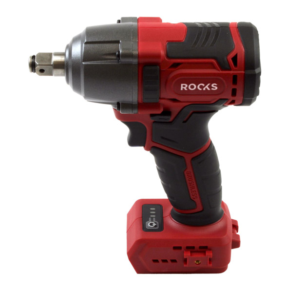 ROOKS 20 V AQ-ONE klucz udarowy 400 Nm komplet z akumulatorem 4 Ah ładowarką i walizką OK-03.4303