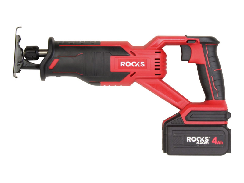 ROOKS 20 V AQ-ONE piła szablasta lisica 2000 obr./min x 23 m kpl. z akumulatorem 4 Ah OK-03.4311
