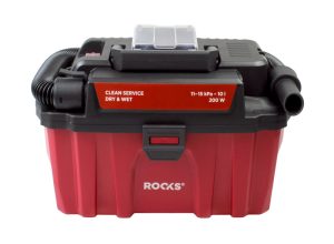 ROOKS 20V AQ-ONE Odkurzacz przenośny DRY&WET 100-200W 10L HEPA 4Ah BMC OK-03.4319