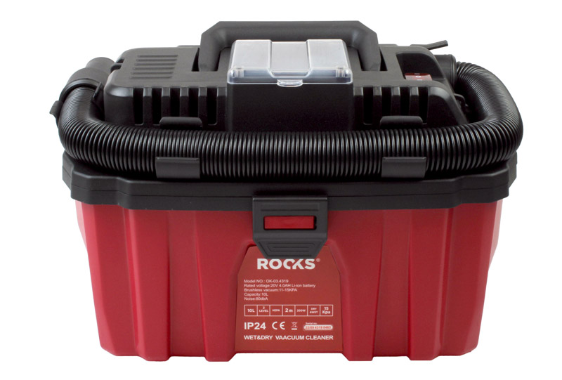 ROOKS 20V AQ-ONE Odkurzacz przenośny DRY&WET 100-200W 10L HEPA 4Ah BMC OK-03.4319