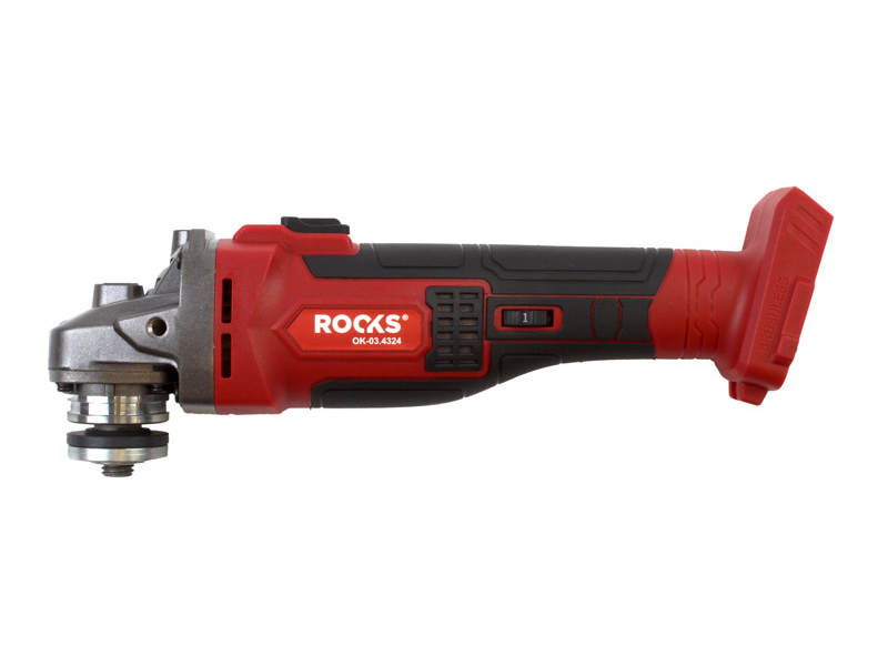 ROOKS 20V AQ-ONE Szlifierka kątowa 125 mm regulacja obrotów 3000-10500 rpm komplet z akumulatorem 4Ah BMC OK-03.4324