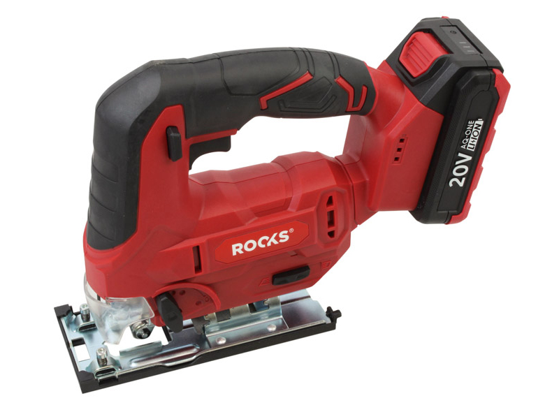 ROOKS 20V AQ-ONE Wyrzynarka 500-3000 rpm 19 mm kpl. z akumulatorem 2Ah OK-03.4347