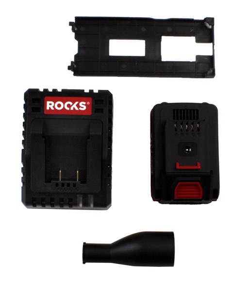 ROOKS 20V AQ-ONE Wyrzynarka 500-3000 rpm 19 mm kpl. z akumulatorem 2Ah OK-03.4347
