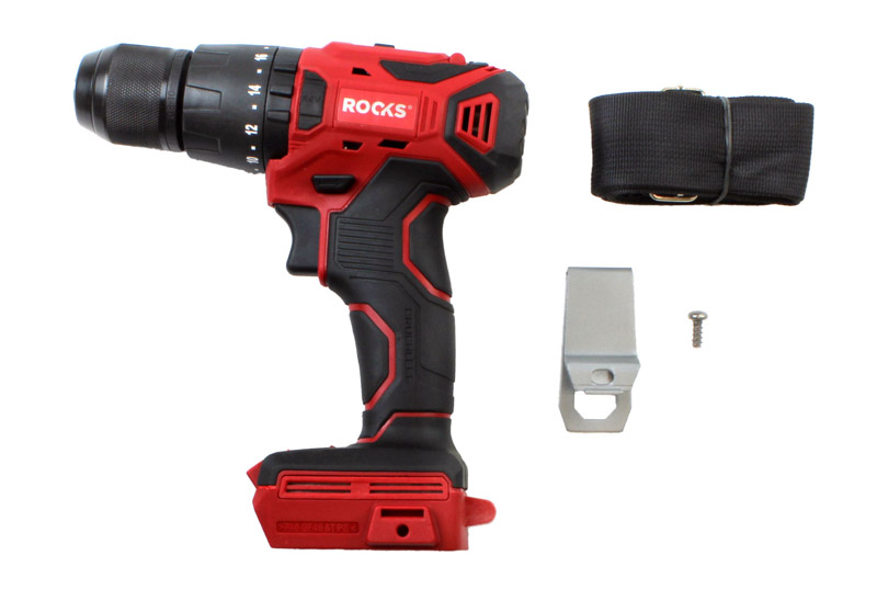 ROOKS 20V AQ-ONE Wiertarko-wkrętarka ECO 45 Nm metalowy uchwyt bez osprzętu OK-03.4408