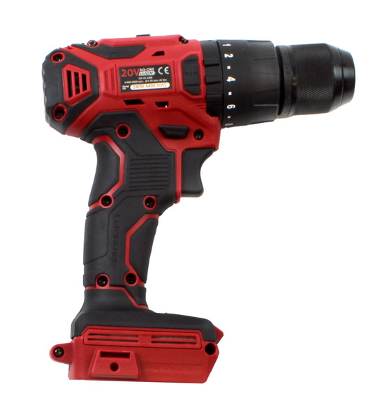 ROOKS 20V AQ-ONE Wiertarko-wkrętarka ECO 45 Nm metalowy uchwyt bez osprzętu OK-03.4408