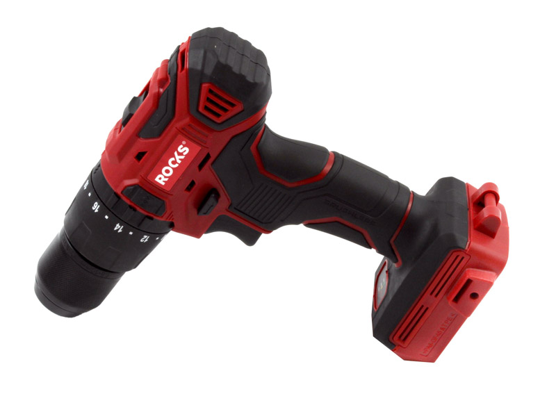 ROOKS 20V AQ-ONE Wiertarko-wkrętarka ECO 45 Nm metalowy uchwyt bez osprzętu OK-03.4408