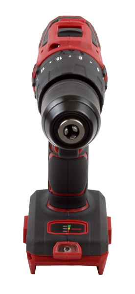 ROOKS 20V AQ-ONE Wiertarko-wkrętarka ECO 45 Nm metalowy uchwyt komplet z akumulatorem 2Ah ładowarką i walizką OK-03.4409