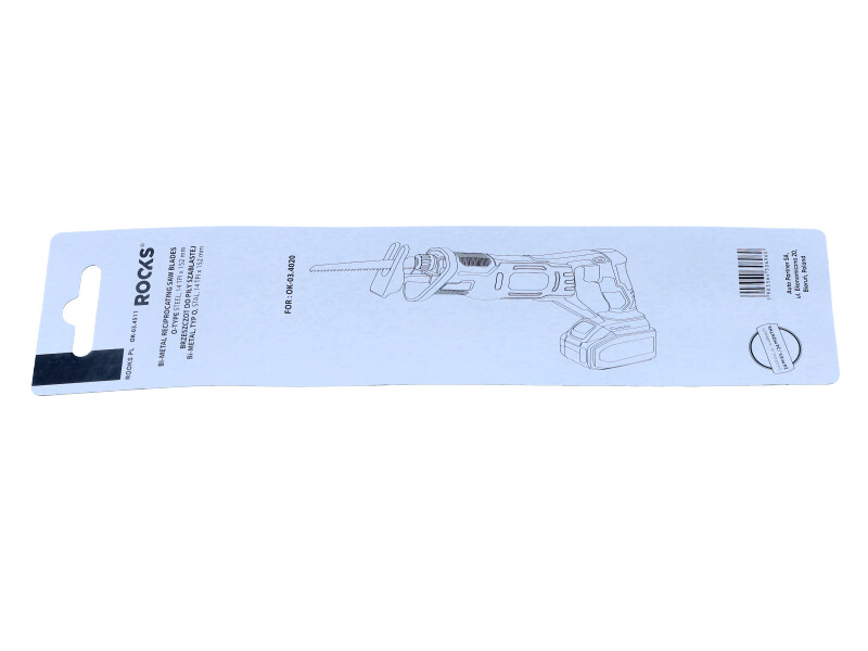 ROOKS Brzeszczot do piły szablastej Bi-METAL stal 14 TPI x 152 mm kpl 5 szt OK-03.4511