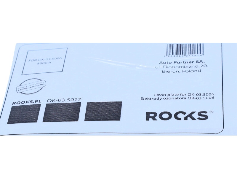 ROOKS Elektrody ozonatora OK-03.5006 OK-03.5017