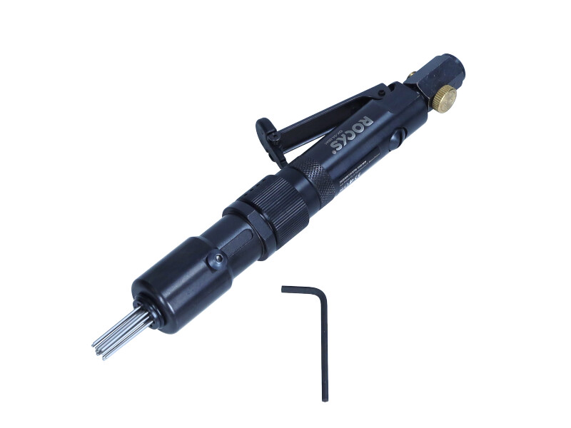 ROOKS Młot igłowy pneumatyczny precyzyjny MINI-INOX OK-04.0041