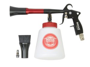 ROOKS Pistolet czyszczący PRO-TURBO, pistolet do czyszczenia tapicerki z regulacją łożyskiem i zbiornikiem OK-04.0301