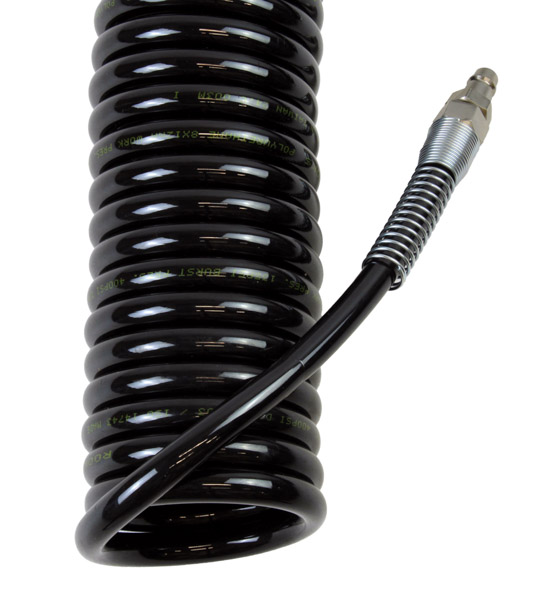 ROOKS Przewód pneumatyczny spiralny PU ze złączami 12 x 8 mm 15 m OK-04.1002