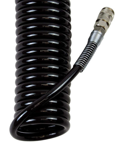 ROOKS Przewód pneumatyczny spiralny PU ze złączami 12 x 8 mm 15 m OK-04.1002