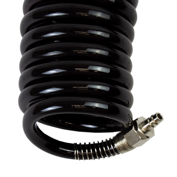 ROOKS Przewód pneumatyczny spiralny PU ze złączami 16 x 10 mm 10 m OK-04.1003