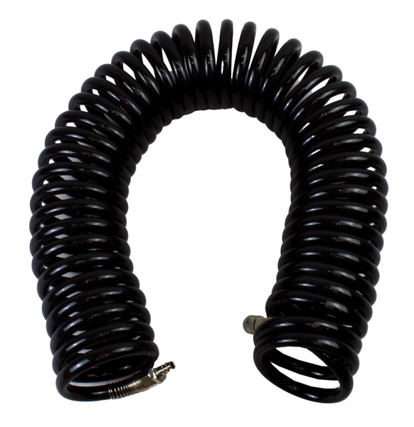 ROOKS Przewód pneumatyczny spiralny PU ze złączami 16 x 10 mm 15 m OK-04.1004