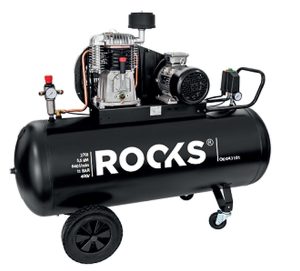 ROOKS Kompresor tłokowy - dwustopniowy 270 l 5,5 KM 640 l/min 11 bar 400 V OK-04.1101