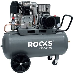 ROOKS Kompresor tłokowy 150 l 3 kM 245 l/min 230 V 10 BAR  OK-04.1108