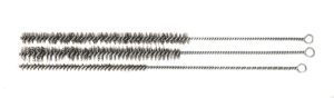 ROOKS Zestaw szczotek INOX do wtrysków 3 sztuki fi 9 mm 15 mm 20 mm OK-05.0023