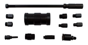 ROOKS Zestaw do wtryskiwaczy Bosch Delphi Siemens Denso z młotem bezwładnościowym 4 kg 9 elementów OK-05.0044