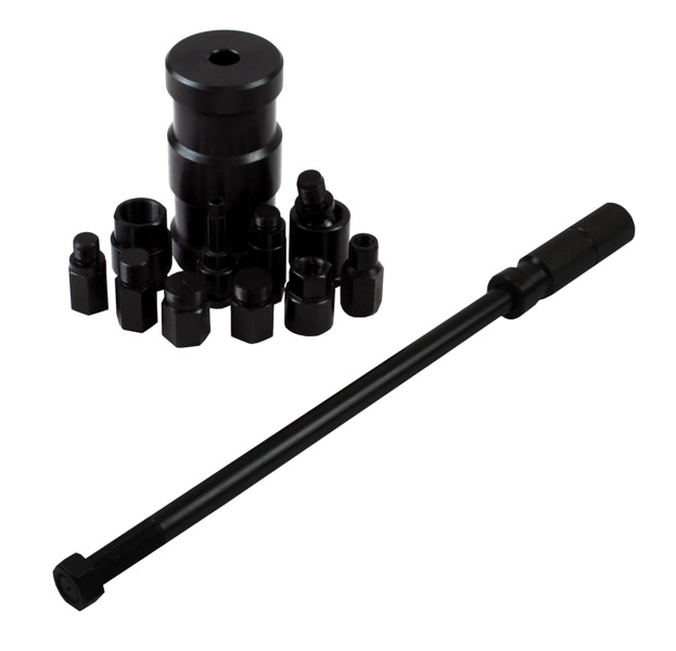 ROOKS Zestaw do wtryskiwaczy Bosch Delphi Siemens Denso z młotem bezwładnościowym 4 kg 9 elementów OK-05.0044