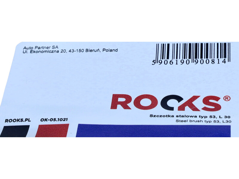 ROOKS Szczotka stalowa do świec żarowych typ 53 L 310 mm OK-05.1021