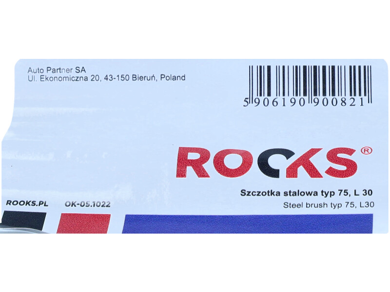 ROOKS Szczotka stalowa do świec żarowych typ 75 L 310 mm OK-05.1022