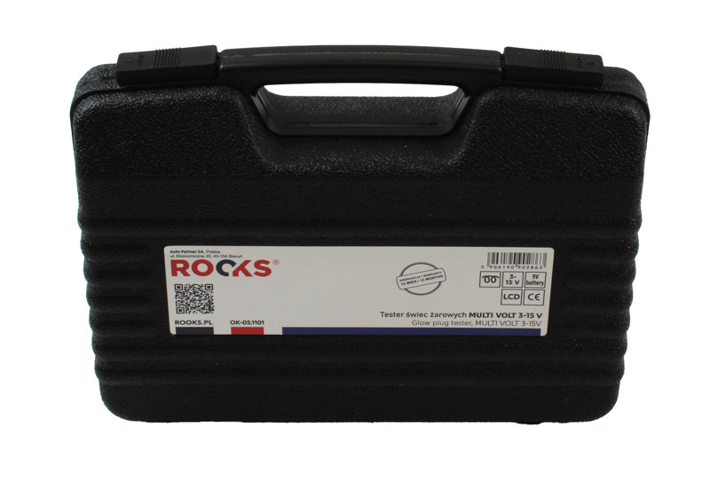 ROOKS Tester świec żarowych MULTI VOLT 3-15 V OK-05.1101