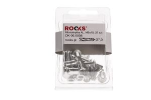 ROOKS Nitonakrętka AL M 5 x 15 25 szt OK-06.0008