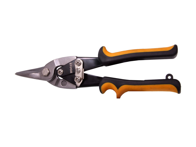 ROOKS Nożyce do blachy proste 250 mm CrV-TIN OK-06.0140